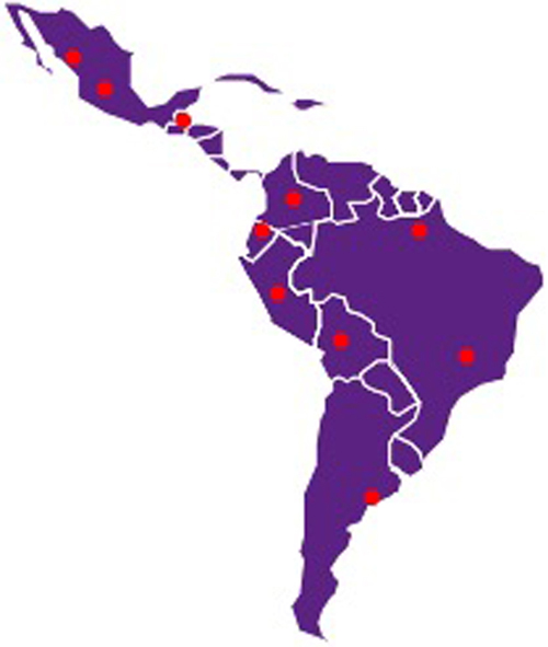 La Vida's map